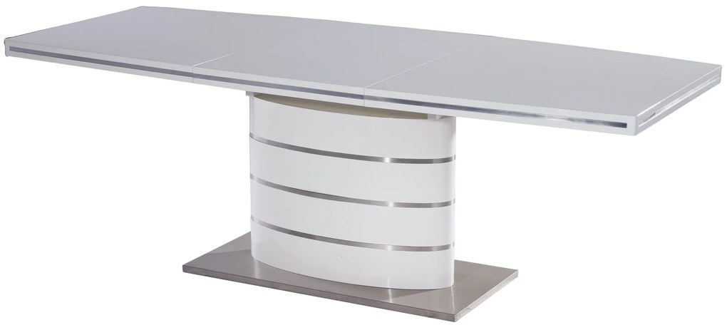 Jedálenský stôl FANO / biely lak Prevedenie: 80x120 cm