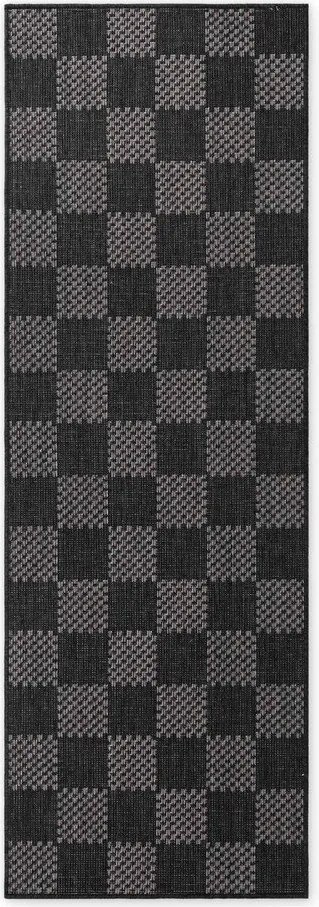 Čierny/krémovobiely vnútorný a vonkajší behúň 80x200 cm Haringey Dorothy – Ted Baker