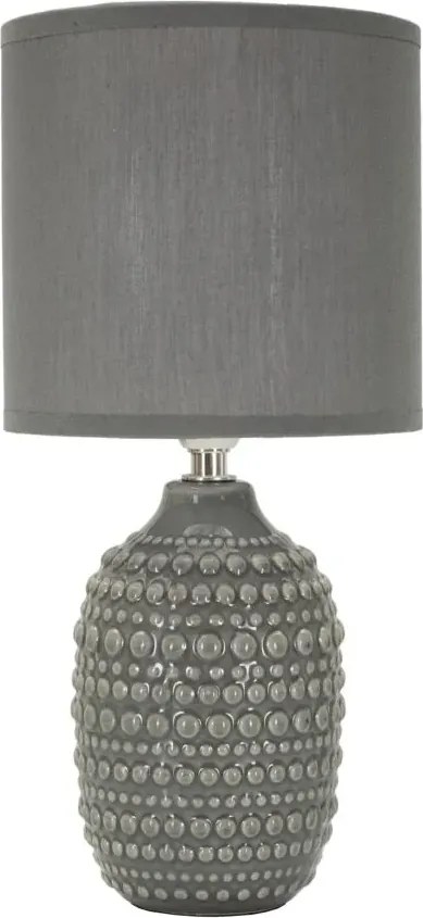 Stolná lampa Points 30,5 cm sivá