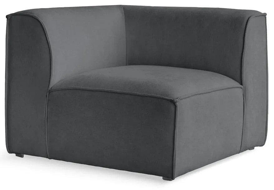 Sivý modul pohovky (variabilný) Flex Felix – Miuform