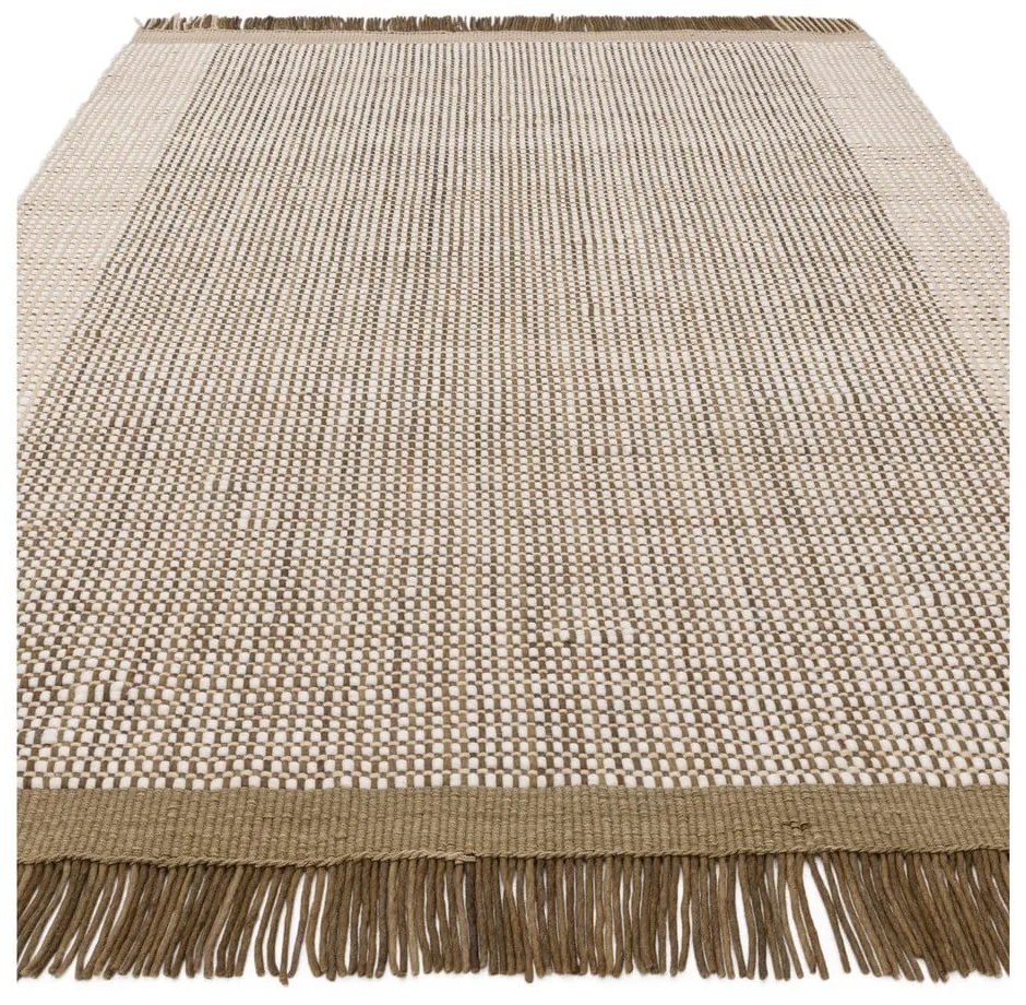 Svetlohnedý ručne tkaný vlnený koberec 200x290 cm Avalon – Asiatic Carpets