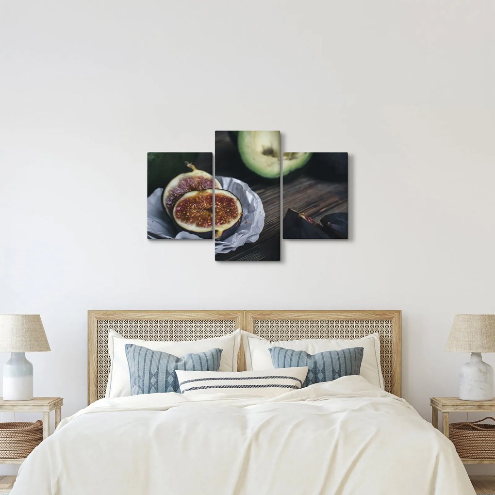 Obrázok fíg a avokáda (90x60 cm)
