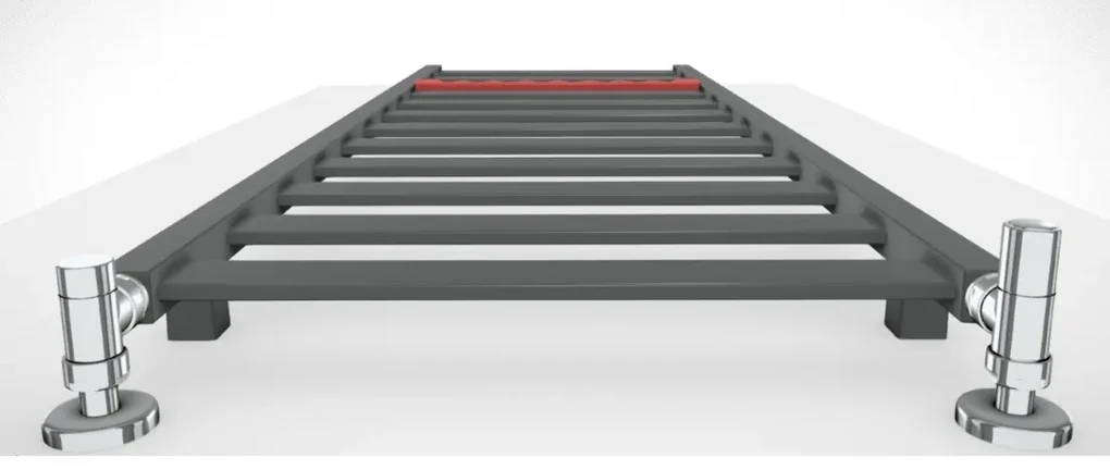Terma Vivo 1150x400 vodný/elektrický radiátor RAL 9005 Pololesk ZS