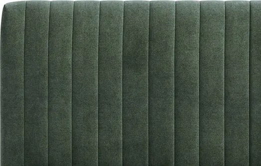 Posteľ Kalla 140x200 cm, fľaškovo zelená látka