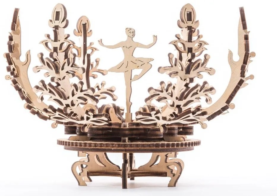 Ugears 3D puzzle Květina 101 ks