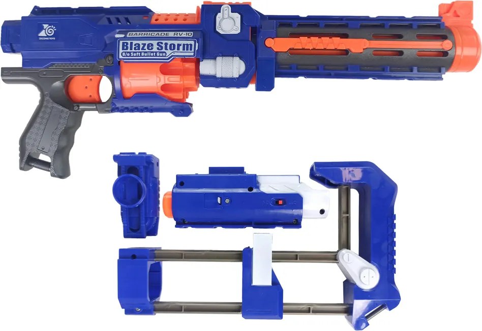 LEAN Toys Rolovacia puška na šípy Rotačný zásobník