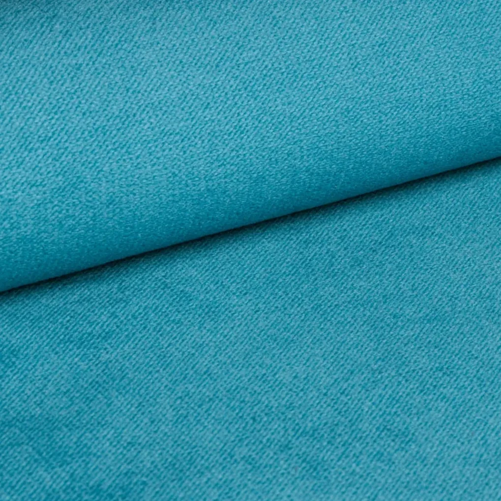 Čalúnená posteľ boxspring GLORIEN VELVET 180x200 cm tyrkysová Matrac: Matrac Bonell pružinový