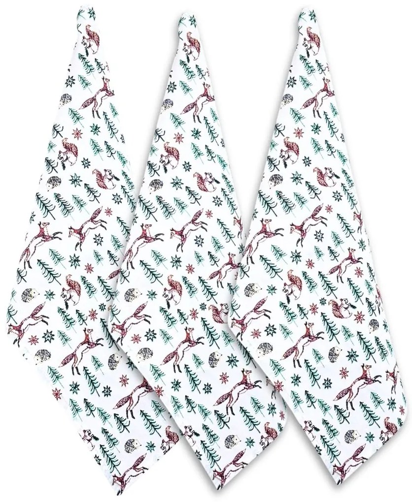 Home Elements Kuchynské utierky Líšky