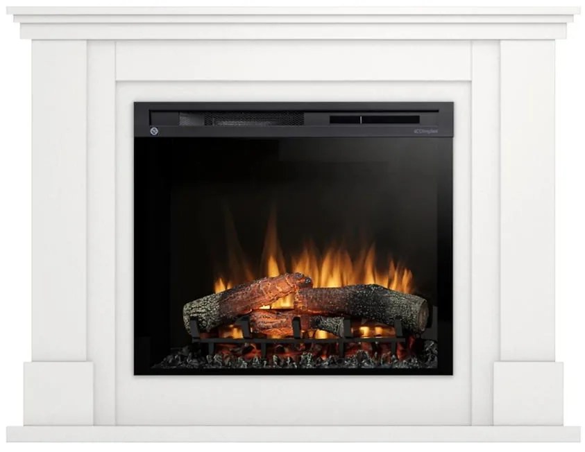 Elektrický krb Luena Nar. 23  biely