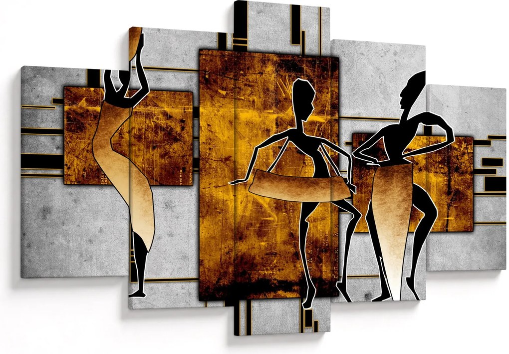Obraz - Motívy Africkej kultúry (150x105 cm)