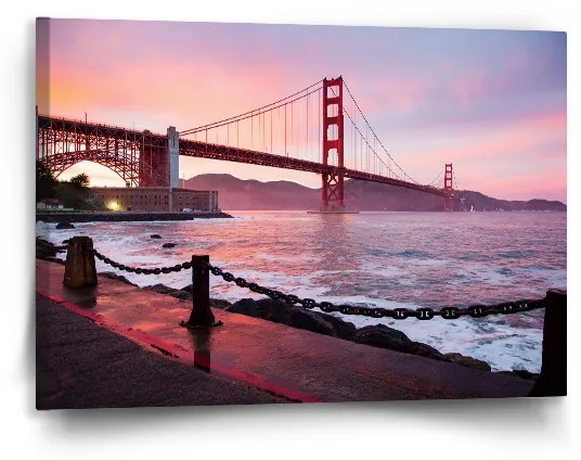 Sablio Obraz Golden Gate - 90x60 cm