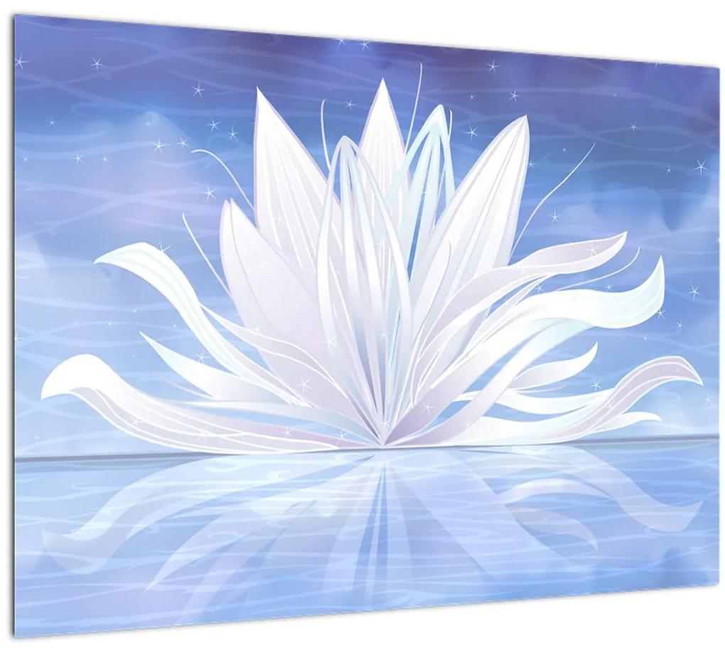 Obraz - Lotusový kvet (70x50 cm)