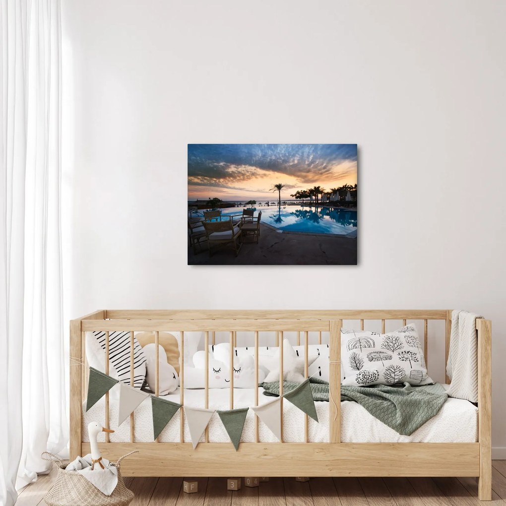 Obraz - Resort pri mori (70x50 cm)