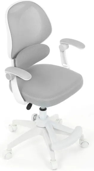 Detská otočná stolička sivá KA-W8008 GREY
