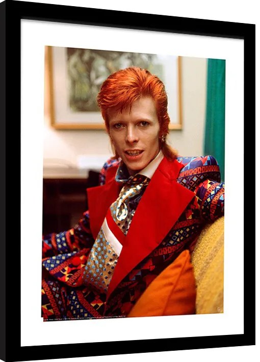 Rámovaný Obraz - David Bowie - Mick Rock