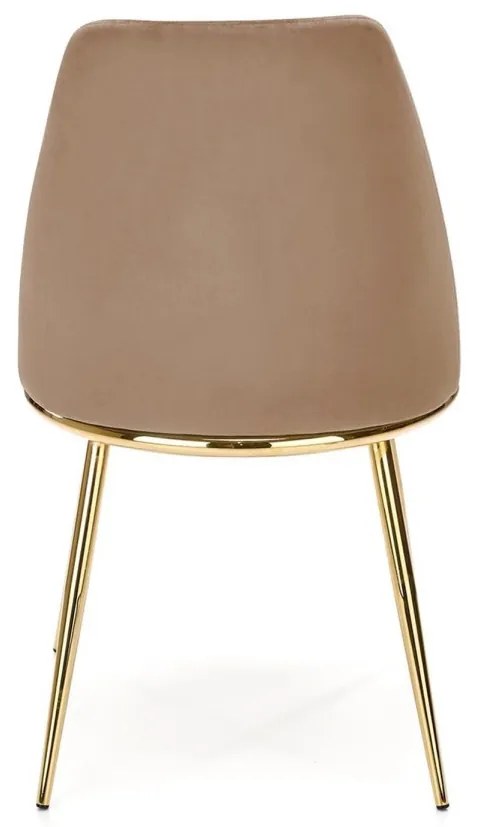 Designová židle GLAMOUR K460 béžová