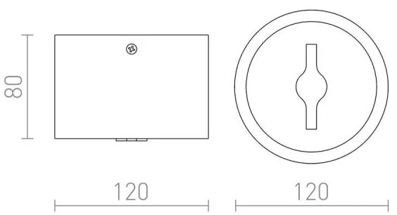RED-Design Rendl-R12633-LED Stmievateľné bodové svietidlo KELLY LED/15W/230V biela