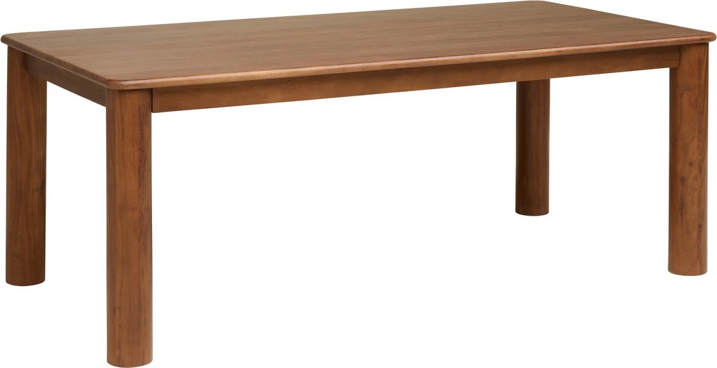 XXXLutz JEDÁLENSKÝ STÔL, akácia, farba orecha, 200/100/76 cm P & B - Online Only jedálne - 001630030801