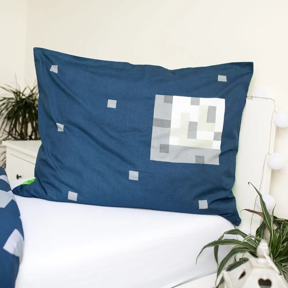 Jerry Fabrics Obliečky Minecraft - Survival Mode | 140 x 200 cm / 70 x 90 cm