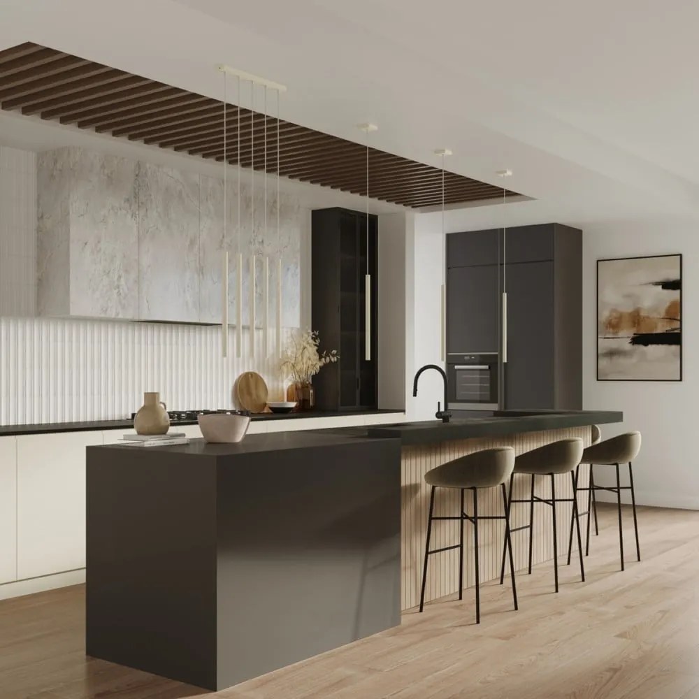 Krémové závesné svietidlo Fideus – Sollux