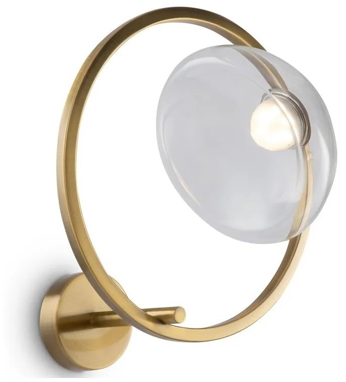 Maytoni MOD327WL-L5BS3K1 - LED Nástenné svietidlo LUNARE LED/5W/230V mosadz