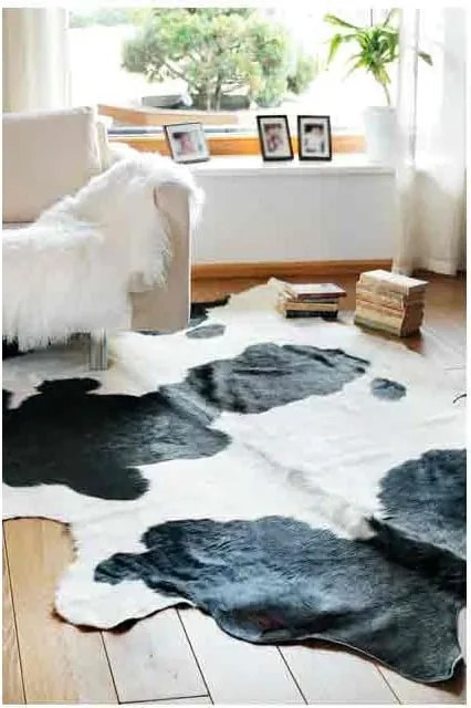 Čierna kožušina 170x160 cm - Narma