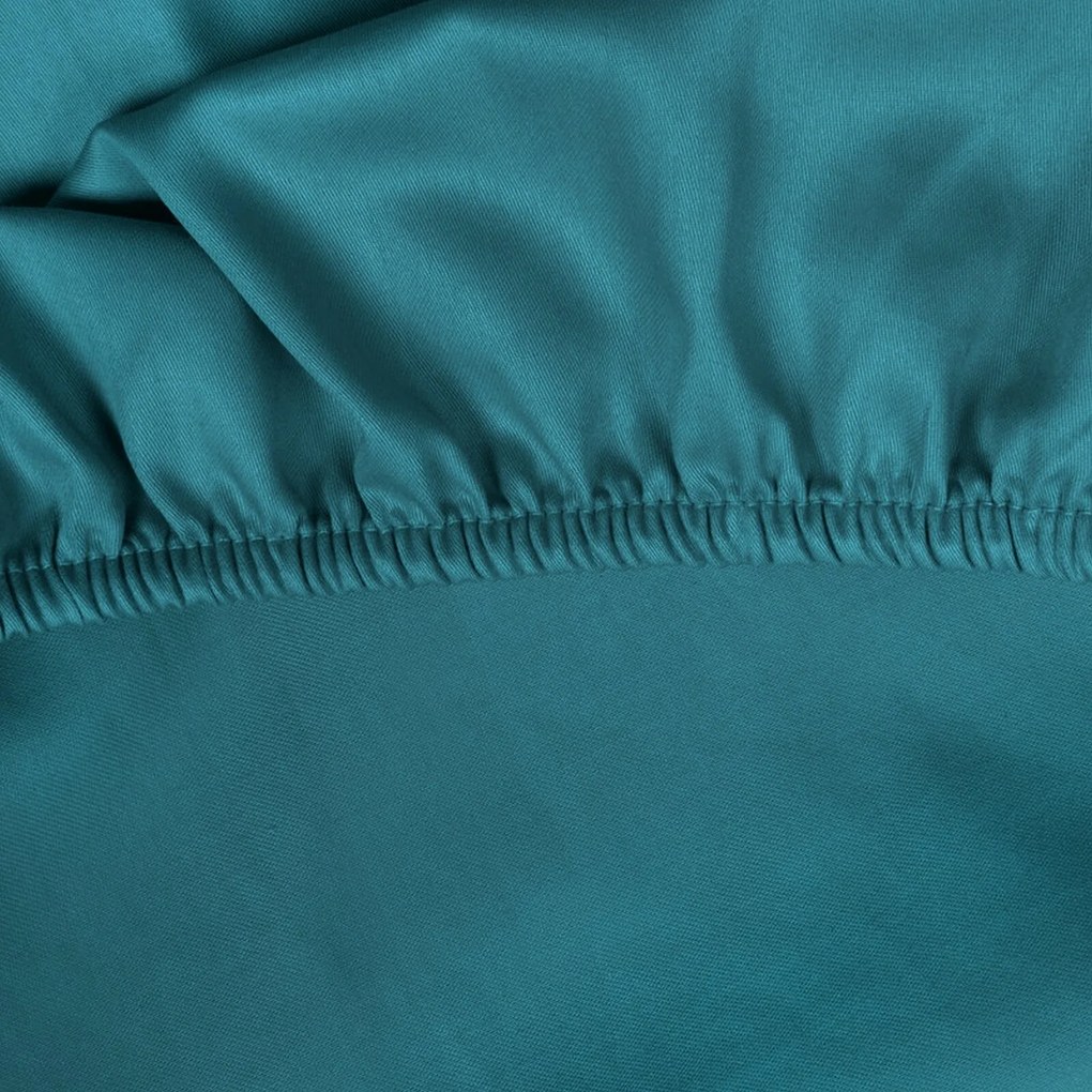 JERSEY PRESTIERADLO 220X240 CM, VÝŠKA 30 CM TYRKYSOVÉ