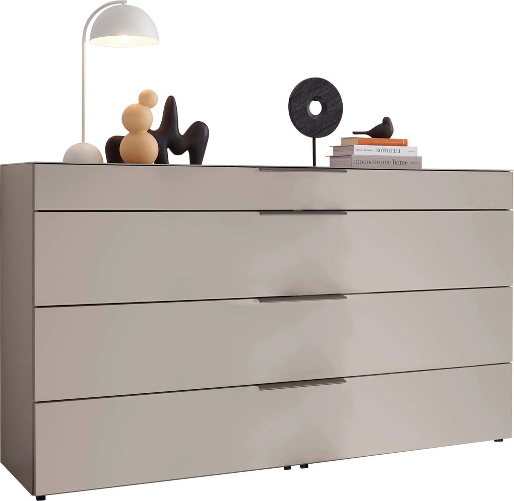 XXXLutz ŠIROKÁ KOMODA, sivá, 160/91,2/43 cm Dieter Knoll - Komody - 000442000426
