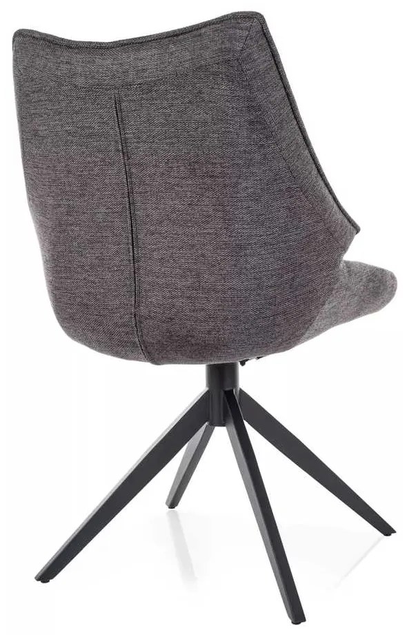 Jedálenská stolička Opal II, tmavo sivá
