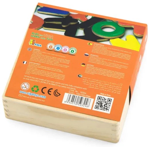 Magnetické písmenká Viga 50324