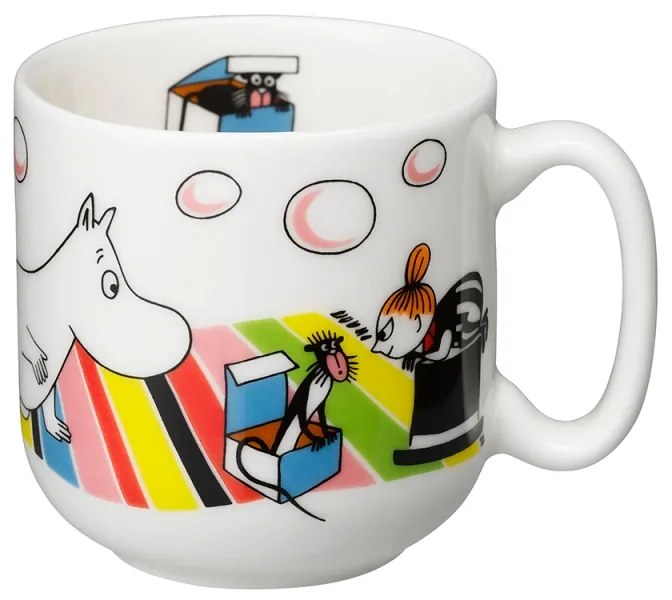 Set hrnčeka a taniera Moomin Little My, darčekový box