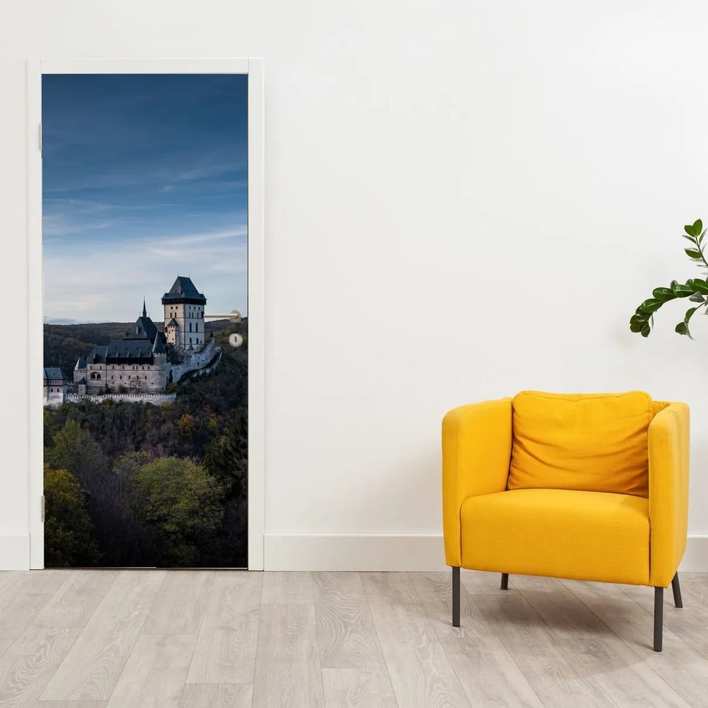 Fototapeta na dvere - Karlštejn (95x205cm)