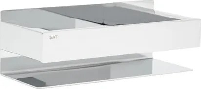 Polička SAT Vision chróm SATDVIPOLCH