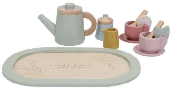 Little Dutch - Drevený čajový set