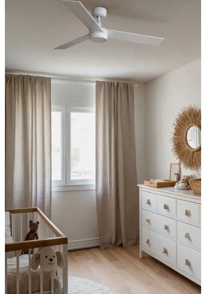 FARO 34295-1TW- LED Stmiev. ventilátor RUDDER S LED/18W/230V 2700/4000/6500K + DO