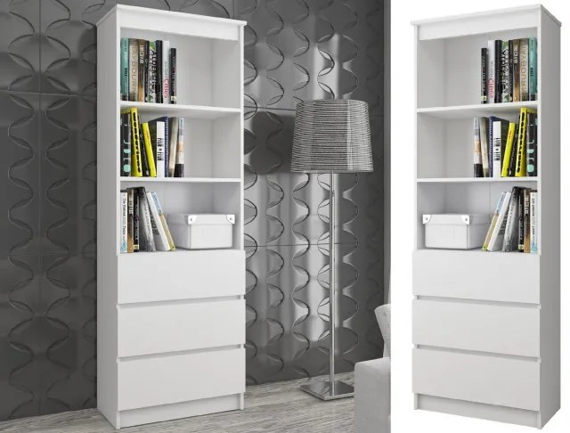 Regál R60 3SZ 2P CLP biely