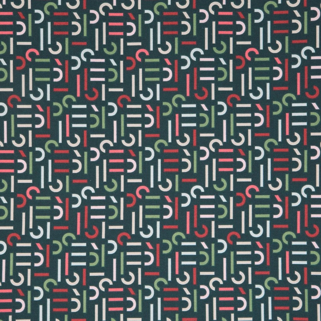 MAKOSATÉNOVÉ OBLIEČKY ESPRIT06 200X220 CM, 2 KS 70X80 CM VZOROVANÉ
