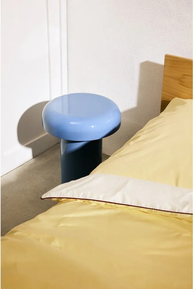Kovový okrúhly odkladací stolík ø 40 cm Miko – noo.ma