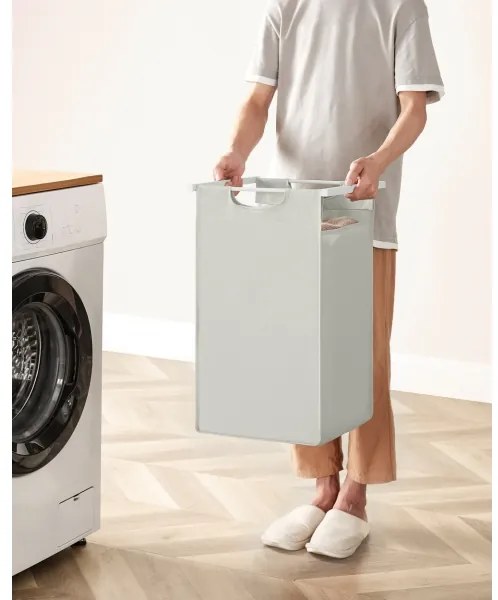 Kôš na prádlo REX biely