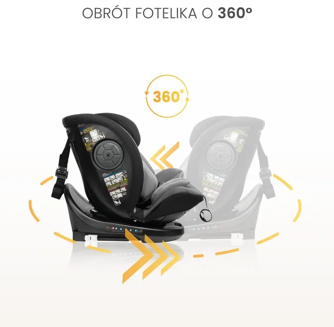 CARETERO AUTOSEDAČKA MOKKI I-SIZE DIRTY PINK (40-150)
