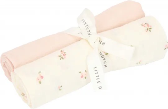 Little Dutch Plienky 70x70cm Fairy Blossom & Blossom 2ks