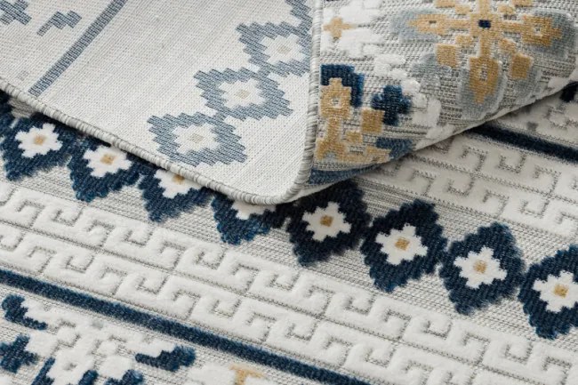 Koberec štrukturálny BOTANIC 65252 Boho - sivý