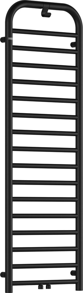 Deante Silia, kúpeľňový radiátor 500x1570 mm, 586W, čierna matná, DEA-AGI_NG51