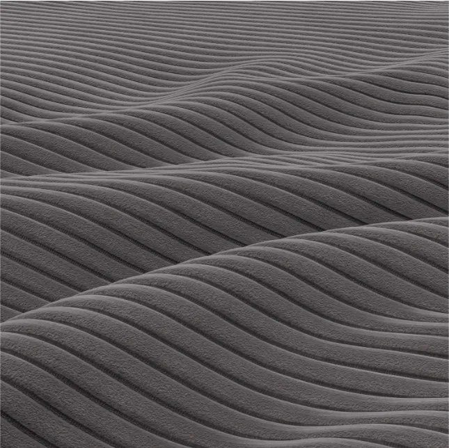 Sedacia súprava FORESTA Poso v tvare U, pravá tmavosivá