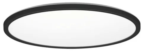 LED kúpeľňové stropné svietidlo NIVERA LED/24W/230V IP54 pr. 30 cm čierne