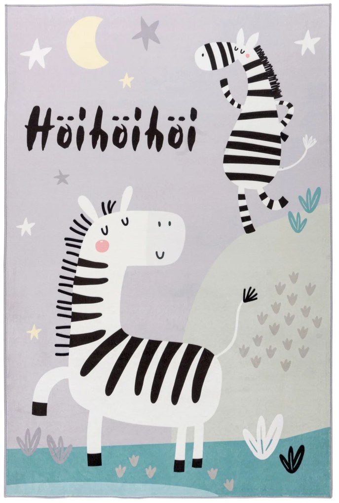 Detský kusový koberec Magic Kids ML 103 Daze, 160x230, fialová, detská izba, Obsession