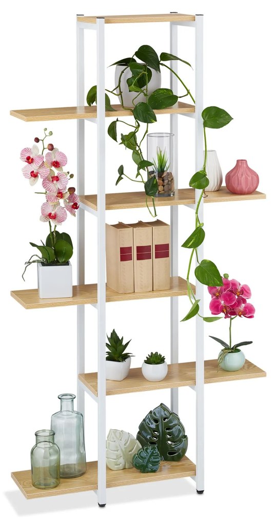 Kovový stojan na kvety RD8814 slabo hnedá