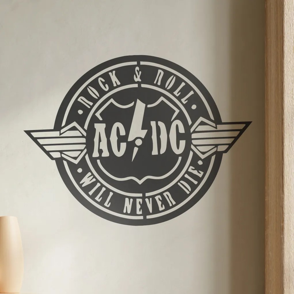 Veselá Stena Samolepka AC/DC