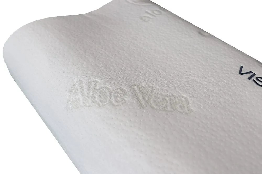 VISCOPUR Anatomický vankúš VISCOPUR® MEMO-GEL Aloe profilovaný - 30x50 cm