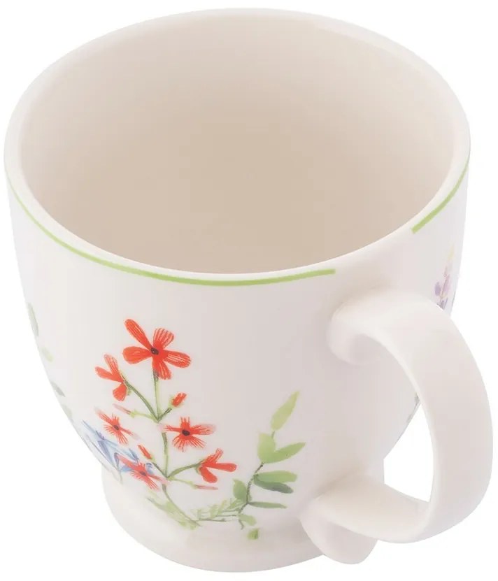 Altom Porcelánový jumbo šálka na nôžke Nature Awakening 450 ml